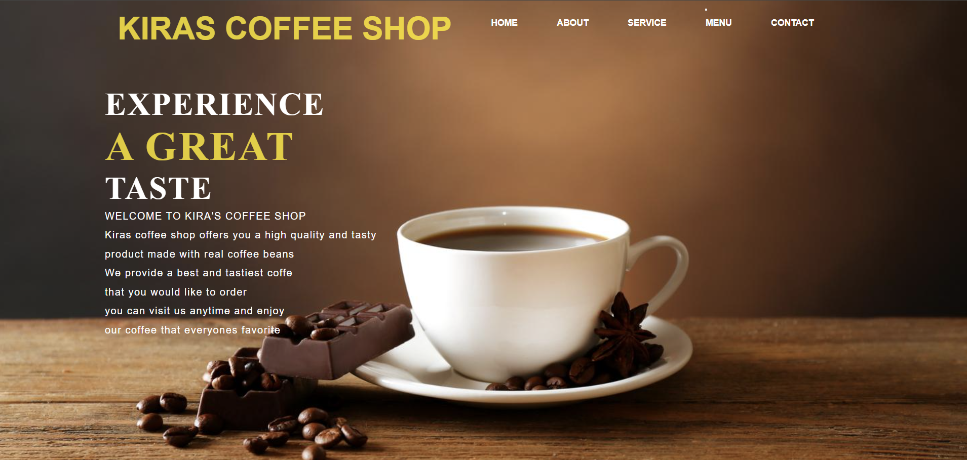 Kira's Coffee Shop