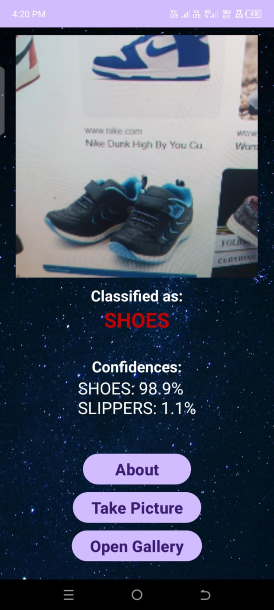 FootWear App